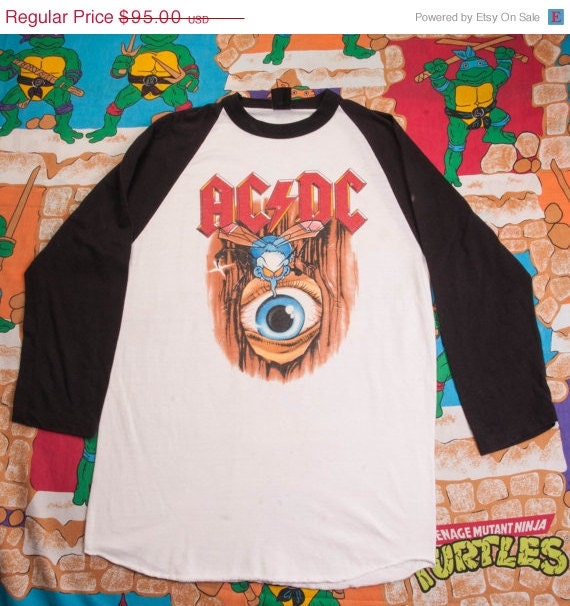 20% OFF AC DC "Fly On The Wall" 1985 Tour Size L T-Shirt