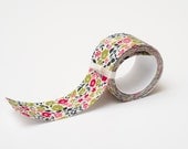Sticky Adhesive Fabric Tape, Japanese Washi Tape - Fairford D Tana Lawn, Liberty Art Fabric