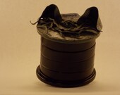 Jewelry Box Leather Storage Organizer Accessory Eyeball Creature Witch Wiccan Pagan