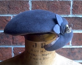 Too Cute Velour Charcoal Grey Top Hat