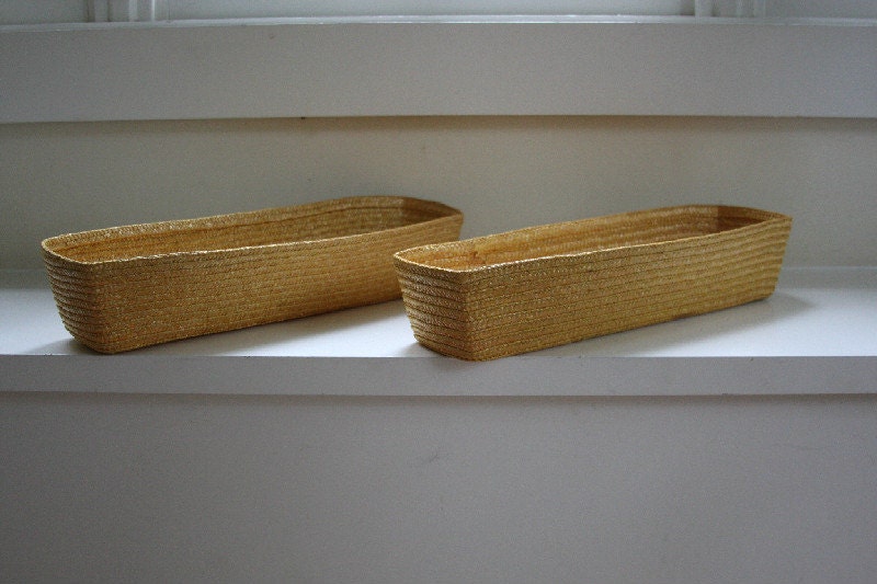 SALE - Modern Bread Baskets -  Mid Century Danish Style
