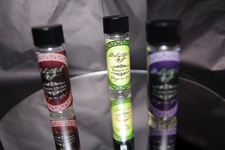 Batman Femme Fatale Perfume Oil Set (Small)  - Catwoman, Harley Quinn & Poison Ivy