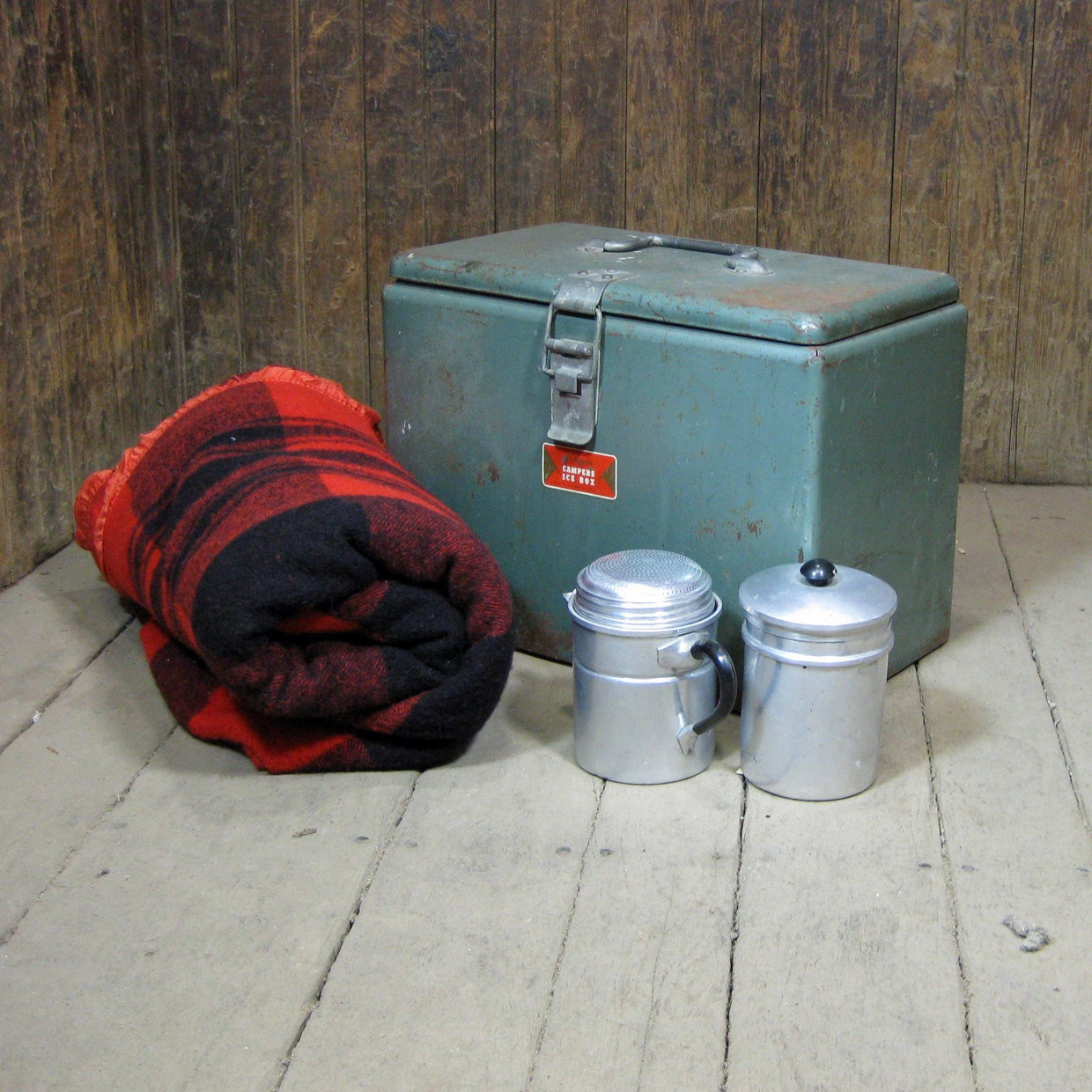 Vintage Camp Cooler