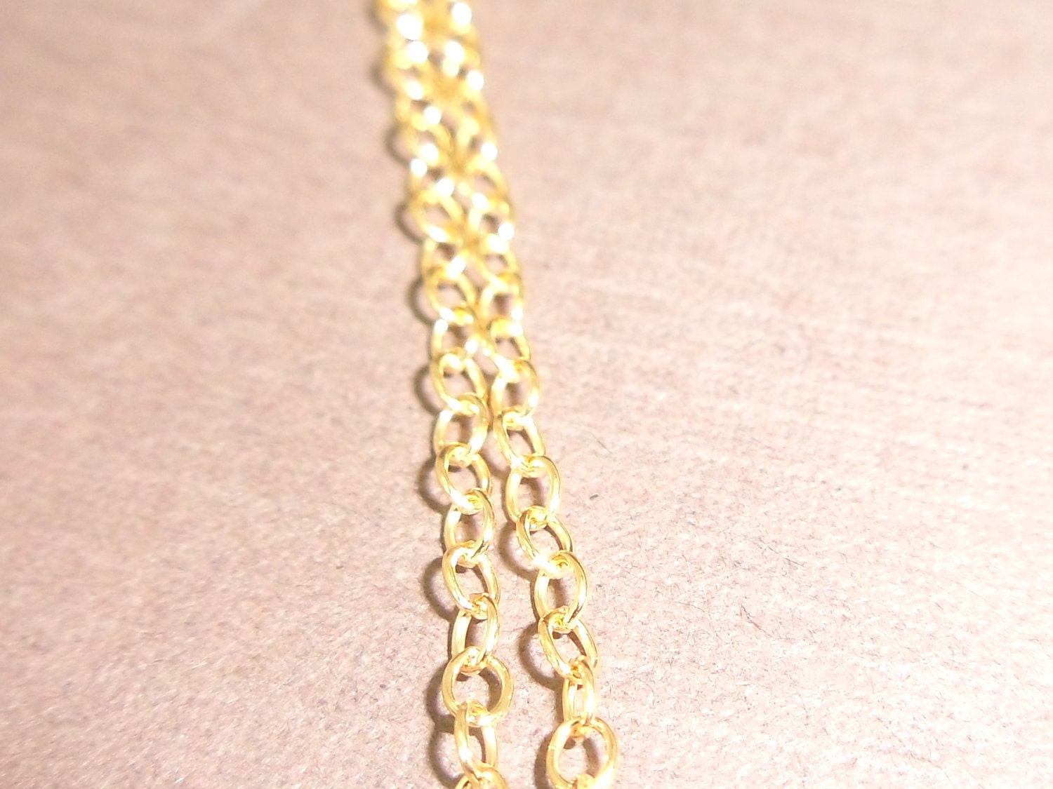 Chain add on 22" long Gold Fill.  Make any of my necklaces longer