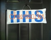 Burlap High School/ Athlete sign