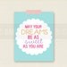 May Your Dreams Art Print - Kids Room Art - Baby Children Nursery Custom Wall Print Poster