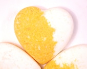 12 Mini Bath Bombs - Honeysuckle Blossom - Vegan Pedicure Bath Bombs
