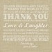 Burlap Wedding Invitation or Reception Thank you note