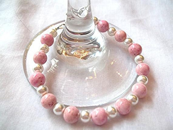 Pretty in Pink Bracelet & Earring Set