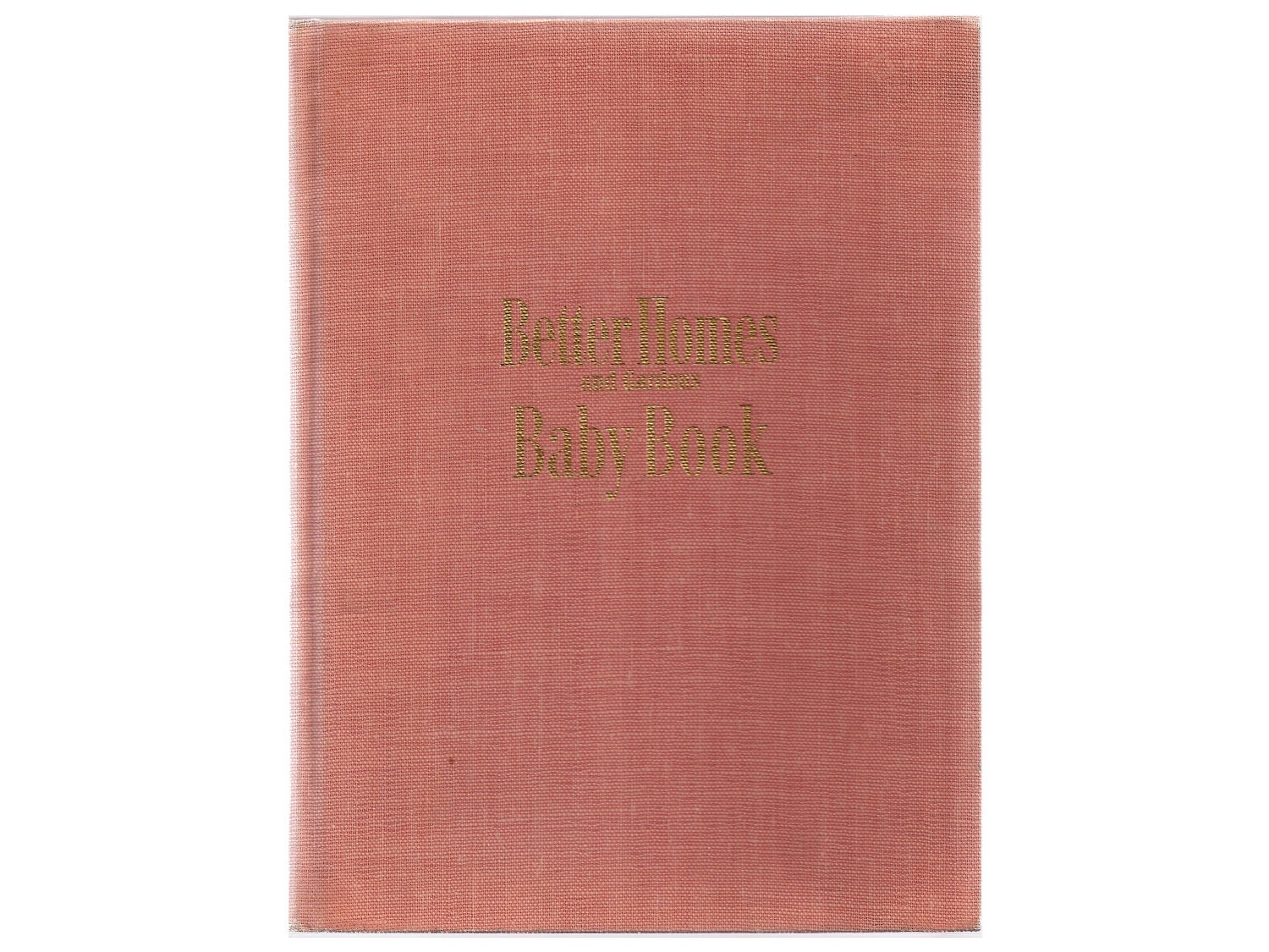 FREE SHIPPING - Better Homes and Gardens Baby Book - Vintage Nursing Mother Baby Book - 1951 - Sale