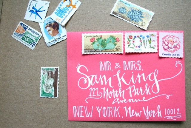Wedding - Hand Addressed Envelopes - The Eden