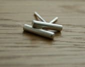 Wire Bar Stud Earrings, Simple Everday Earrings, Made to Order