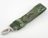 Key Lanyard, Key Chain, Lanyard, Fabric Lanyard, Camo Key Fob, Key Fob, Swivel Clasp