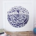 Deep Blue Print