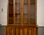 Custom Furniture Mid Century China Cabinet