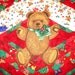 Applique Christmas Tree Skirt Quilt - Teddy Applique - 119