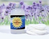 Facial Toner ( Lavender ) 4oz  Moisturizing and balancing oily and dry skin. Organic Ingredients.