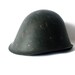 Rare Romanian Army Helmet, military helmet war helmet with hole
