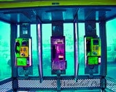 PhoneTics - Bangkok Thailand Telephone Booth Photo Print 12x18