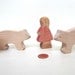 Goldilocks and the Three Bears, Wooden Toy Animals