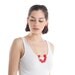 Bubble Necklace Sunshine - sun yellow, blue and grey