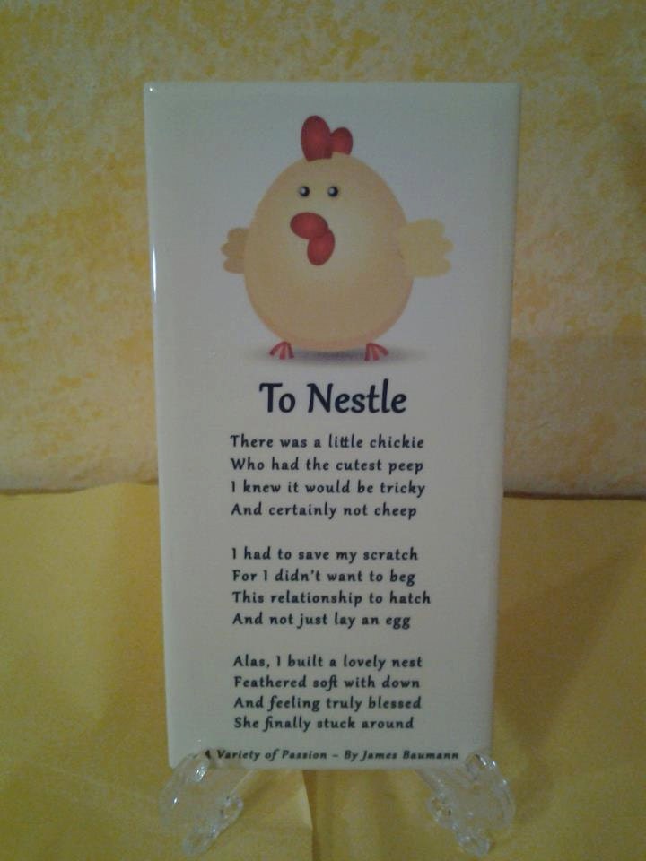 To Nestle by James L. Baumann