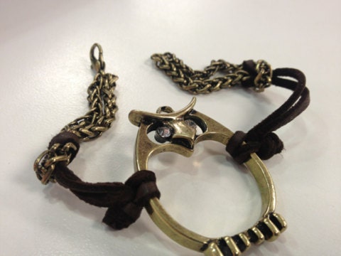 Owl Charm Bracelet