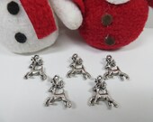 5pcs Reindeer Charms