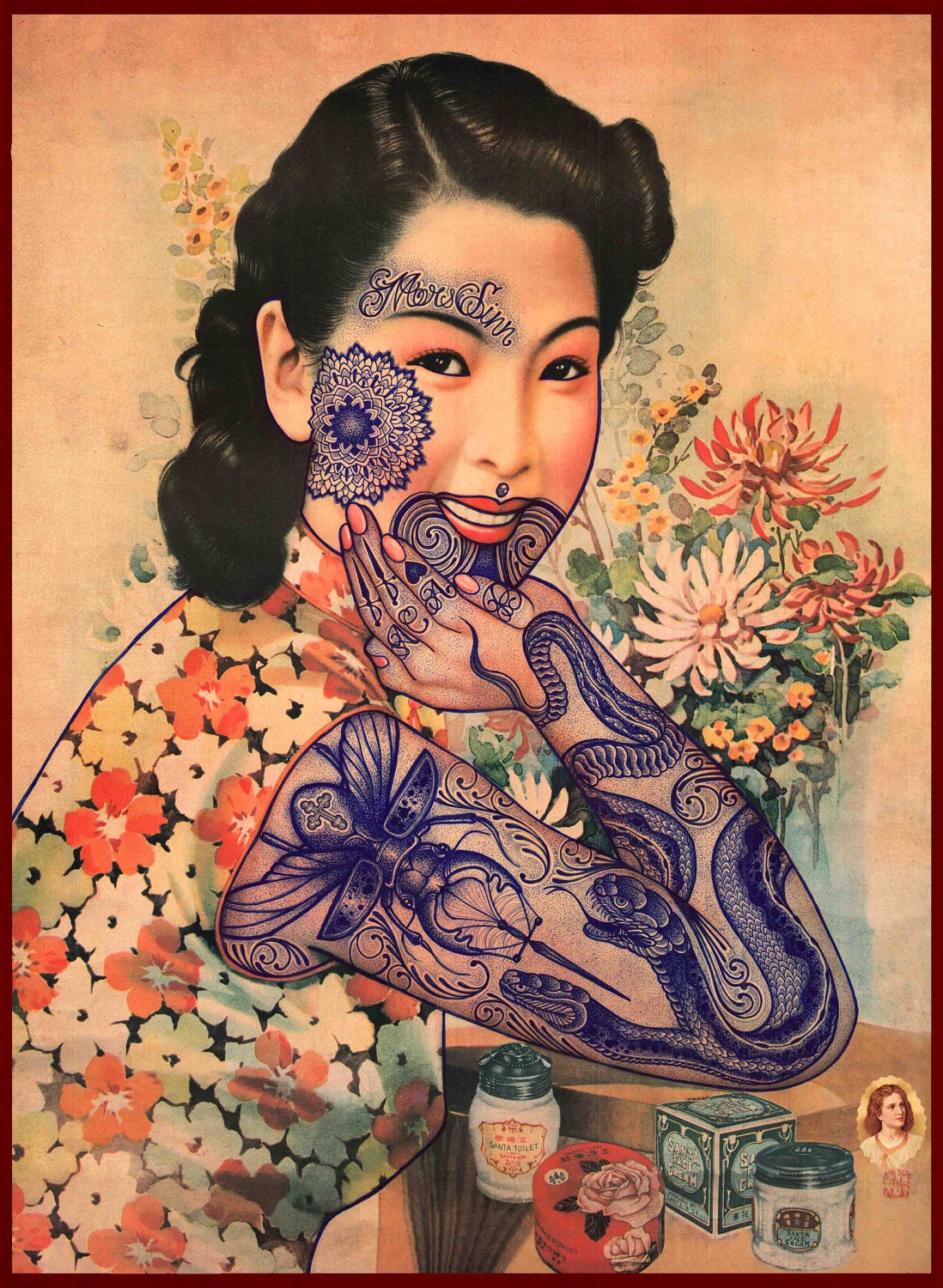 Ramon Maiden limited edition, numbered print
