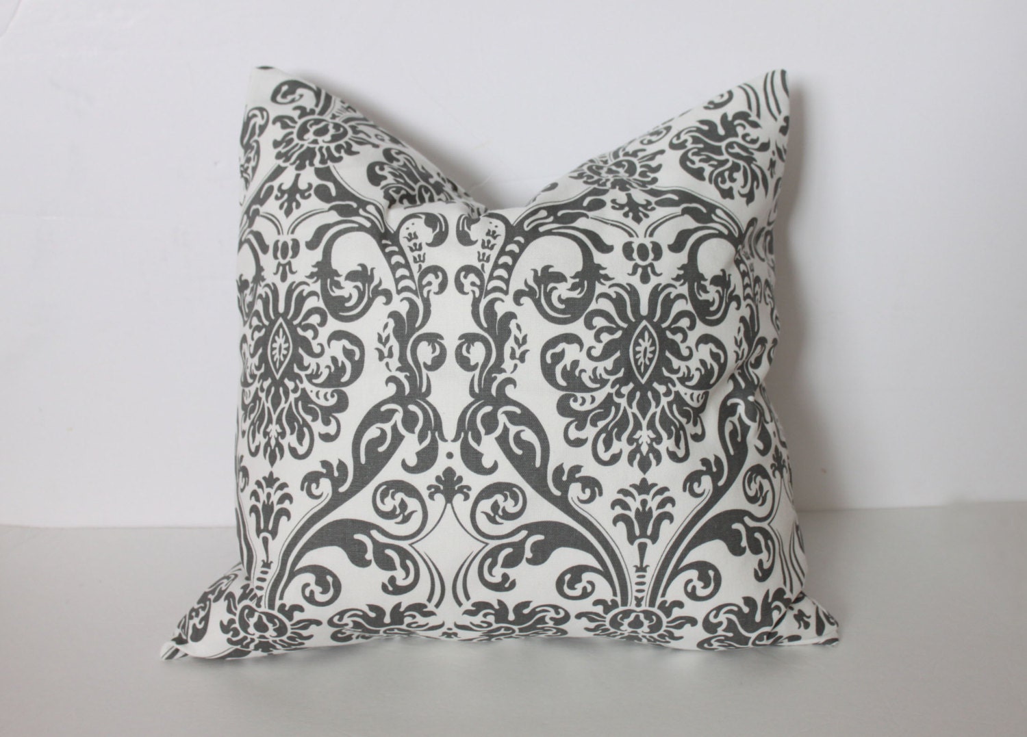 ONE - 18 x 18 Grey Abigail Pillow Cover - Premier Prints