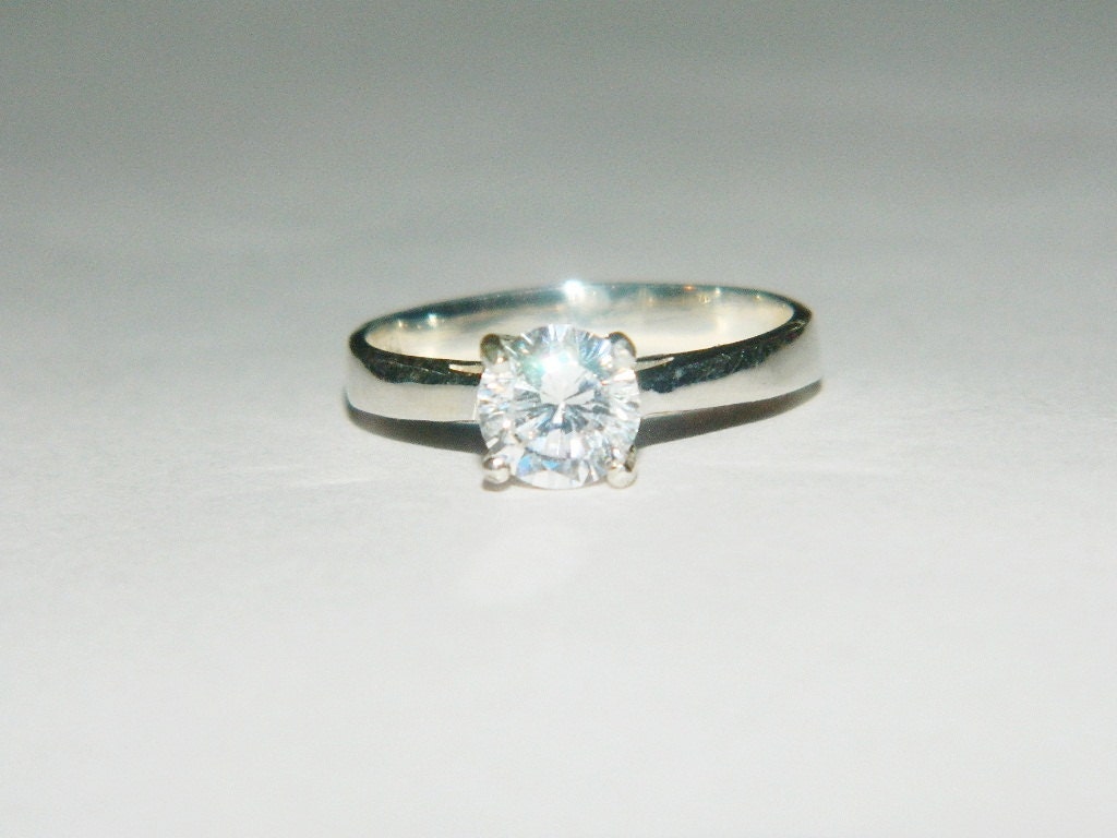 Promise ring sterling silver  size 8