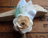 Sweet Green Boutonniere