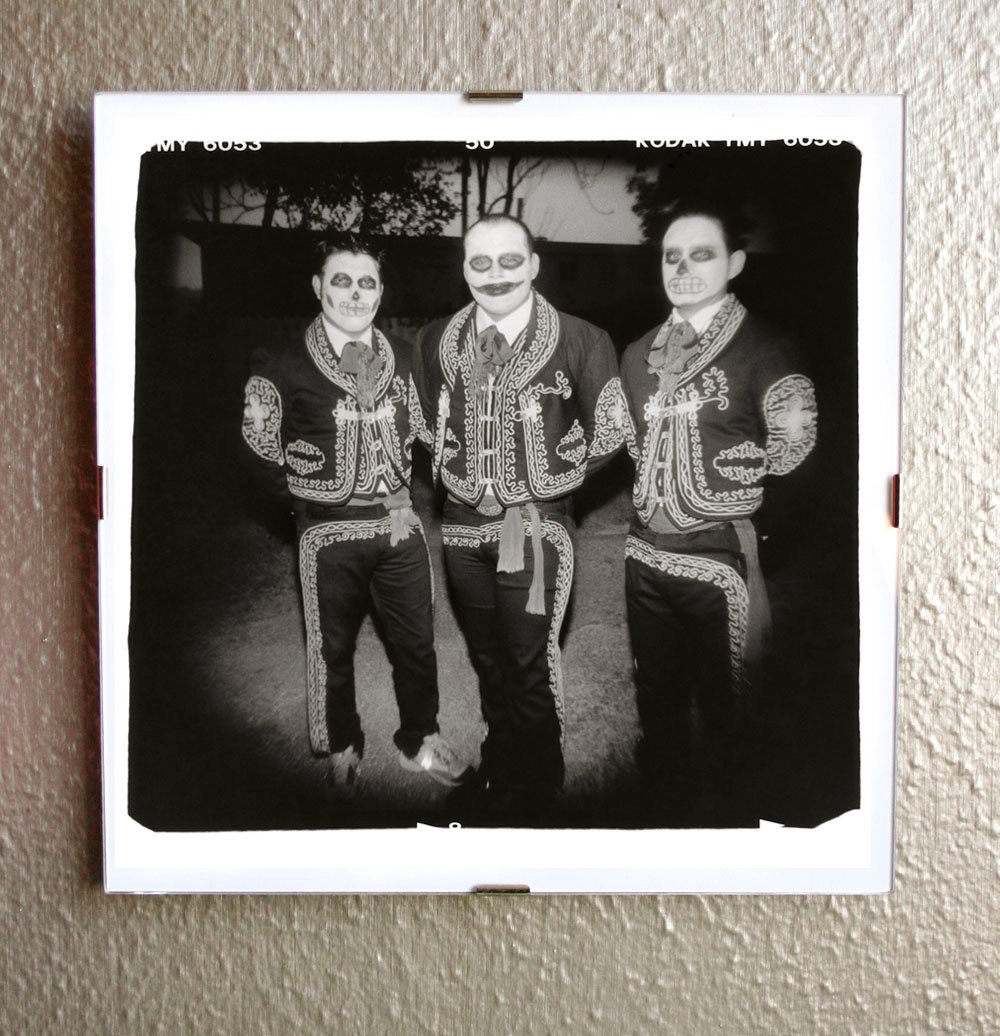 framed 8x8 Holga photo