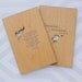 Wood Card: The Fox from The Little Prince