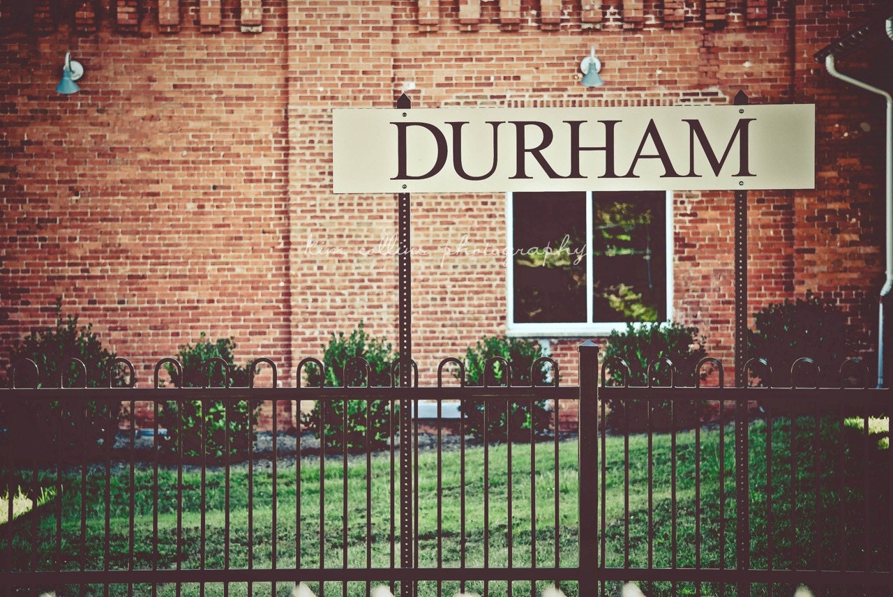 Durham Train Station- Durham, North Carolina 10x15-Other Sizes Available-Fine Art Photography-Gift,Urban