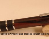 Guardian Jr Click Pen Chrome, E. India Rosewood