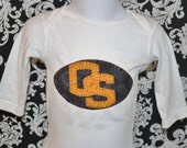 Sports Team Onesie. Customized for any sports team. Oregon State University, Beavers, Baby Shower or Birthday Gift, Baby, Toddler T-Shirt