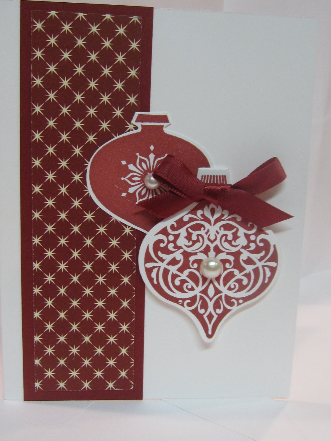 Stampin Up Handmade Greeting Card: Christmas/Holidays