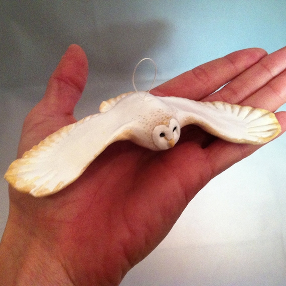 Limited Edition- White Christmas Owl Ornament
