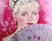 1. "Marie" Let Them Eat Cake Series Print