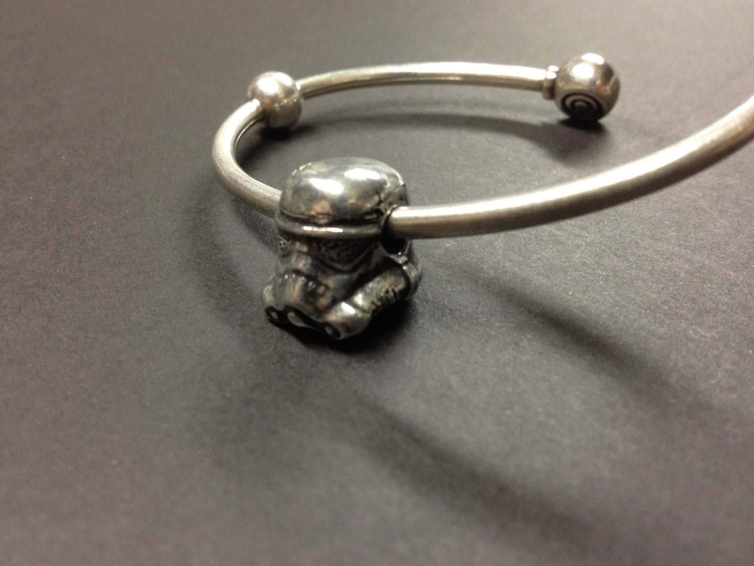 Stormtrooper Helmet, European Pewter Bead