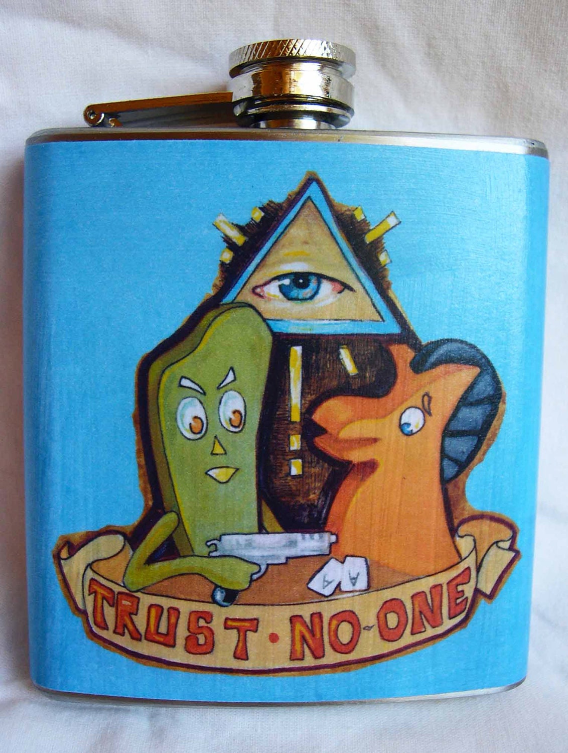 Gumby Flask - Trust No-One