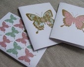Butterfly Greeting Cards - Pack of 3 (Blank)