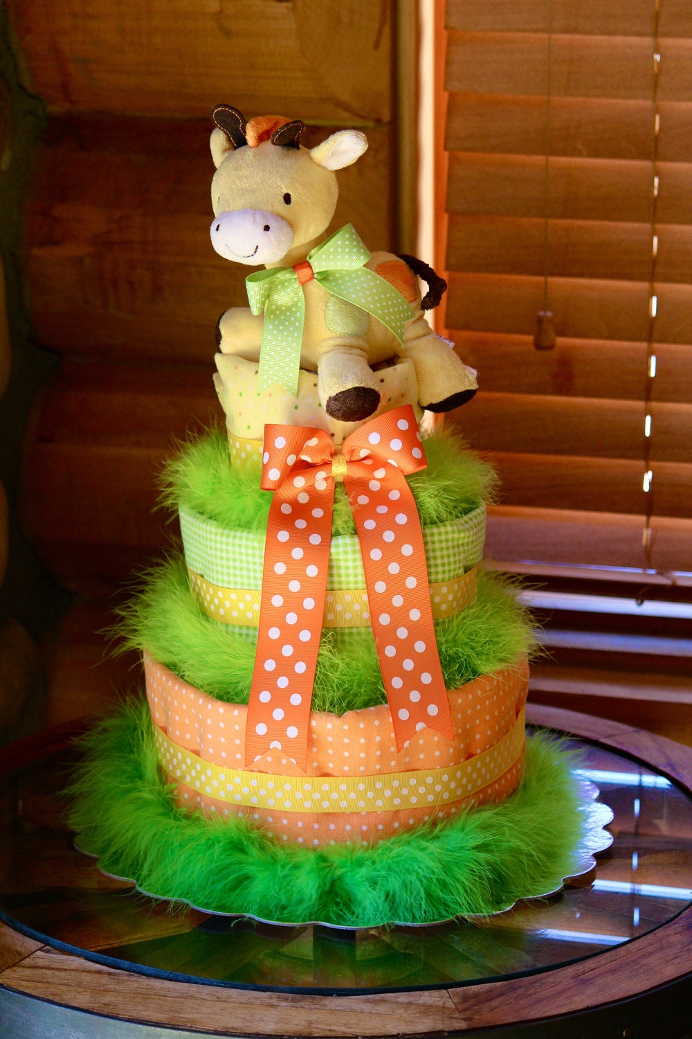 Diaper Cake Giraffe