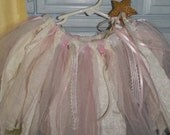 Scrappy Fabric and Tulle TUTU w/ Magic Wand 3T-4T