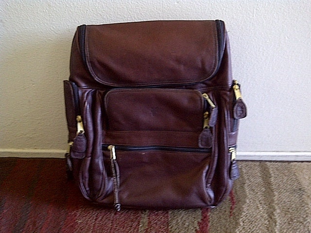 FRYE Leather Backpack, with Cushioned Laptop Holder, Vintage, Back to School, Work, Hiking, Excellent Craftsmanship