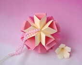 Origami paper ball - Tenderness.