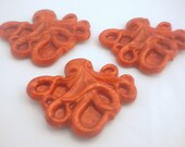 Soap - Copper Steampunk Octopus Soap - Set of 3