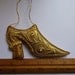 Six Vintage Christmas Decorations - Indian Beaded Xmas Ornaments - Tree Decorations - Victorian Shoes