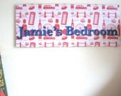 Personalized London Children's Bedroom Sign